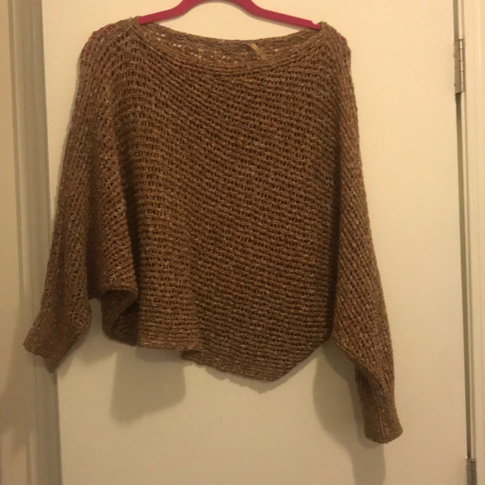 Off the shoulder summer sweater